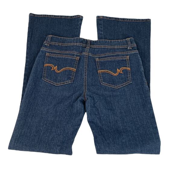 SO Flare Jeans Dark Blue Size 7 - Picture 3 of 6